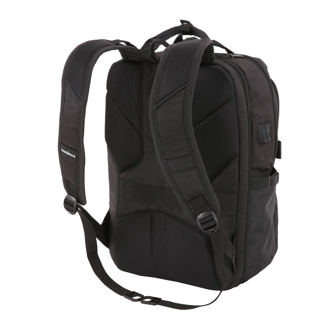 Swissgear Black USB Scansmart Laptop Backpack