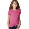 Next Level Girl's Raspberry Princess CVC Tee