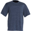 Charles River Men's Navy Space Dye Performance Tee