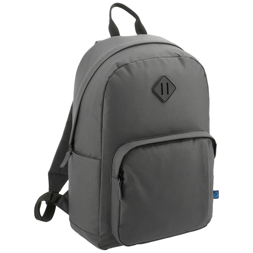 Leeds Charcoal Repreve Ocean Everyday 15" Computer Backpack