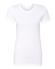 Next Level Women's White Boyfriend Tee