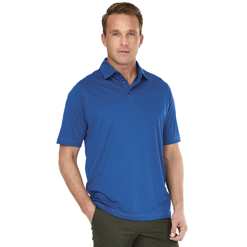 Charles River Men's Royal Wellesley Polo