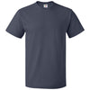 Fruit of the Loom Men's J. Navy HD Cotton Short Sleeve T-Shirt