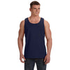 Fruit of the Loom Men's J Navy 5 oz. HD Cotton Tank