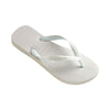 Havaianas Women's White Top Flip Flops