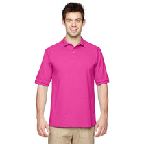 Jerzees Men's Cyber Pink 5.6 Oz. Spotshield Jersey Polo