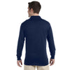 Jerzees Men's J Navy 5.6 Oz. Spotshield Long-Sleeve Jersey Polo