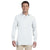 Jerzees Men's White 5.6 Oz. Spotshield Long-Sleeve Jersey Polo