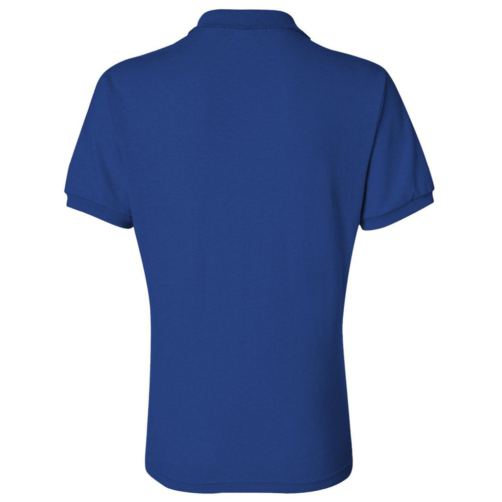 Jerzees Women's Royal Spotshield 50/50 Polo