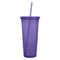 Good Value Purple Double Wall Acrylic Tumbler - 24 oz.