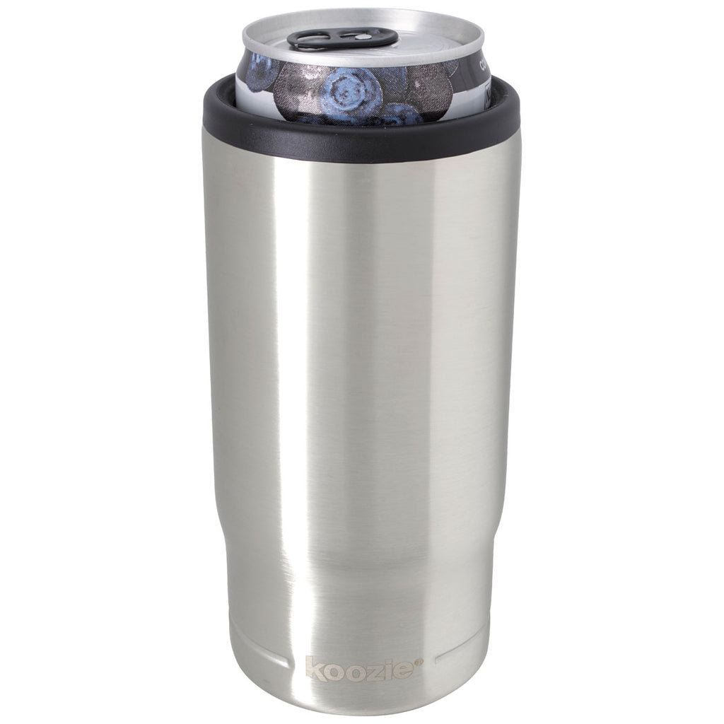 Koozie Silver Slim Triple Vacuum Tumbler - 15 oz