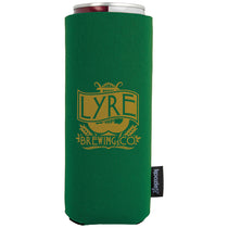 Koozie Green Collapsible Slim Can Kooler