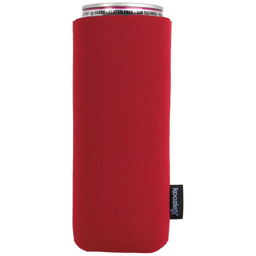 Koozie Red Collapsible Slim Can Kooler