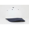Pacific Headwear White/Navy Universal F3 Performance Cap