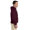 Jerzees Men's Maroon 9.5 Oz. Super Sweats Nu-Blend Fleece Pullover Hood