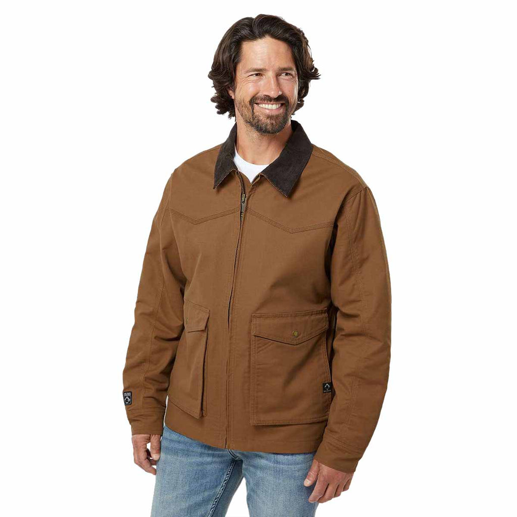 Dri Duck Men's Field Khaki Yellowstone Power Move Canvas Jacket