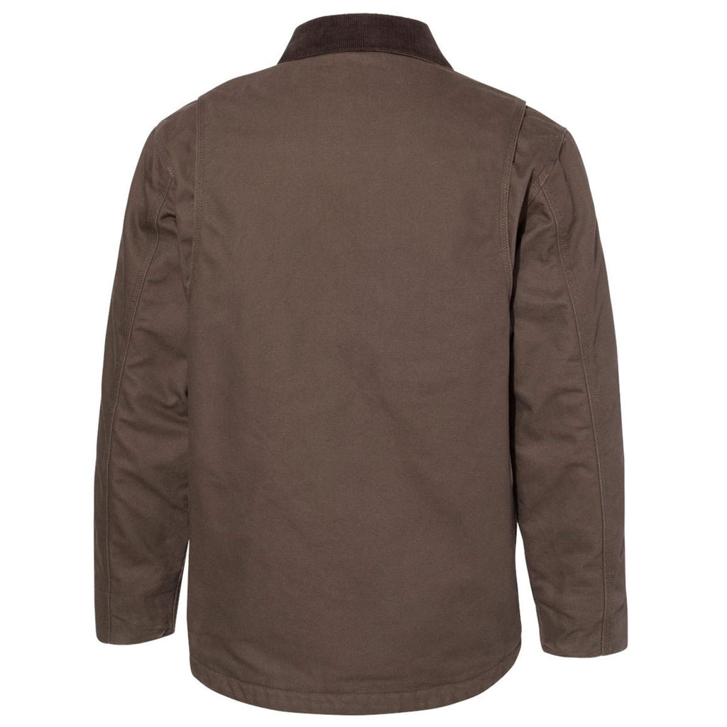 Dri Duck Men's Tobacco Rambler Boulder Cloth Jacket