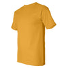 Bayside Men's Gold USA-Made Short Sleeve T-Shirt