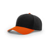 Richardson Black/Orange On-Field Combination Surge Adjustable Cap