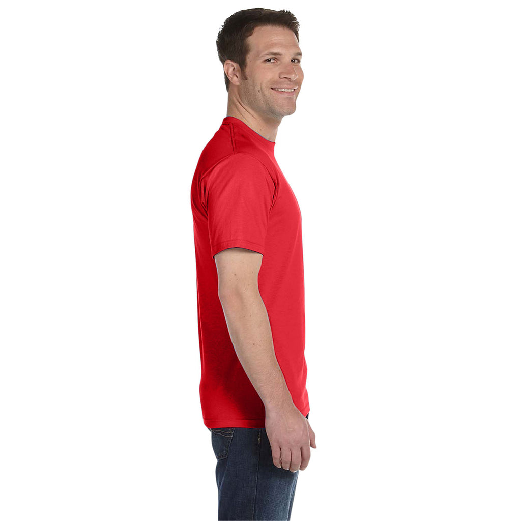 Hanes Men's Athletic Red 6.1 oz. Beefy-T