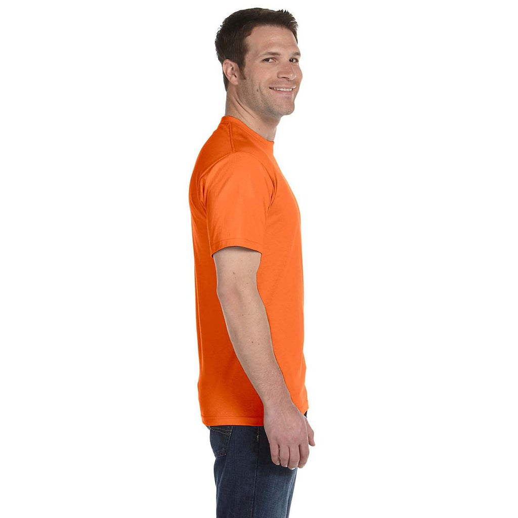 Hanes Men's Orange 6.1 oz. Beefy-T