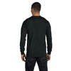 Hanes Men's Black 6.1 oz Long-Sleeve Beefy-T