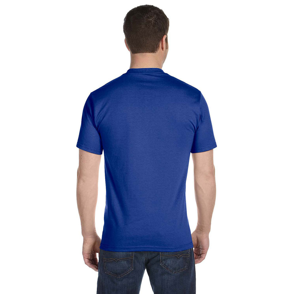 Hanes Men's Deep Royal Tall 6.1 oz. Beefy-T