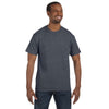 Hanes Unisex Charcoal Heather Authentic T-Shirt