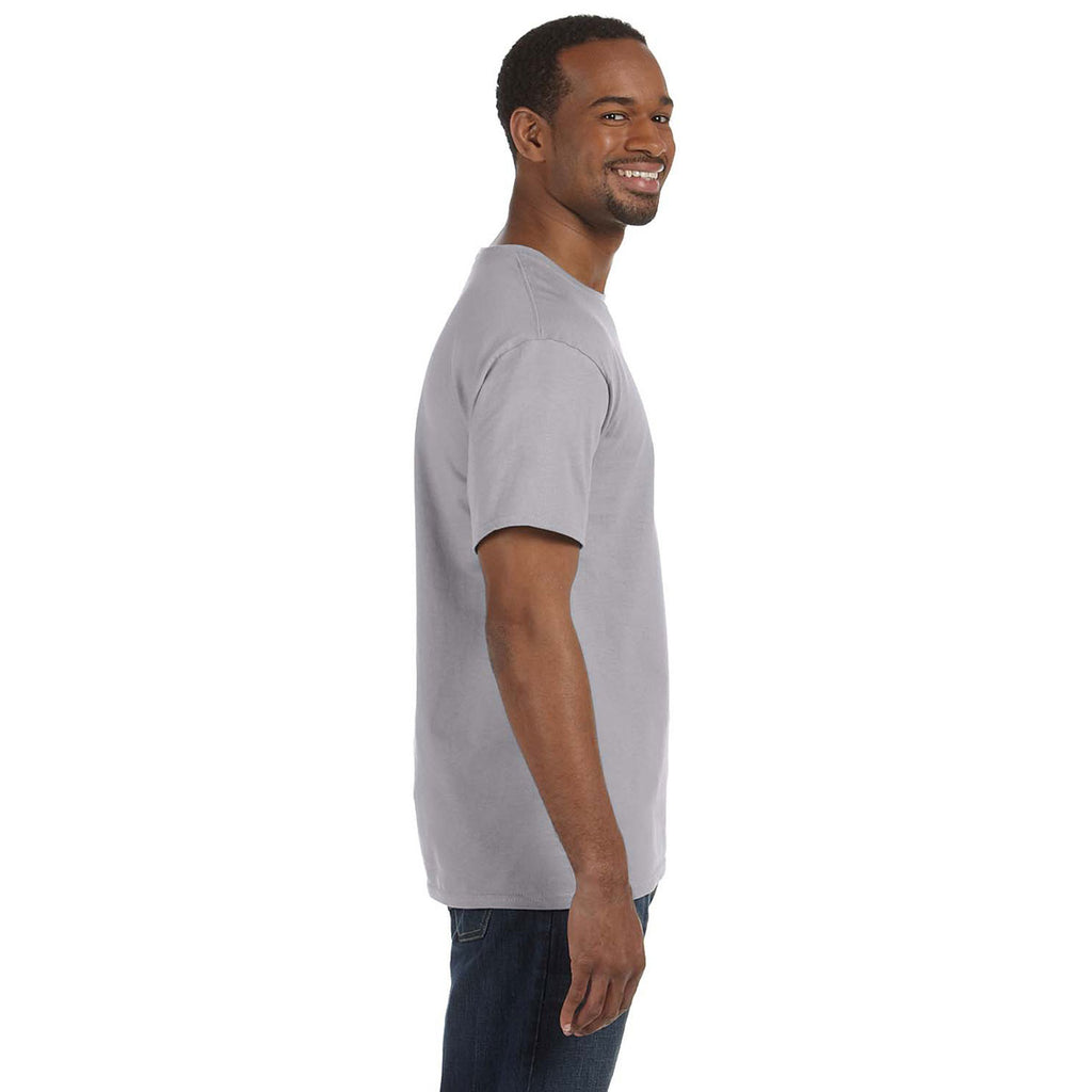 Hanes Men's Oxford Grey 6.1 oz. Tagless T-Shirt