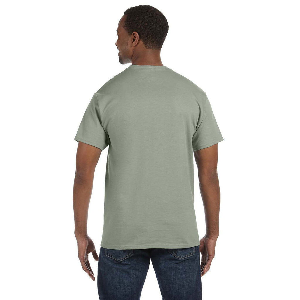 Hanes Men's Stonewash Green 6.1 oz. Tagless T-Shirt