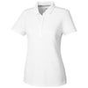 Puma Golf Women's Bright White Gamer Golf Polo