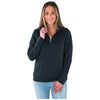 Charles River Women's Navy Franconia Quilted Pullover