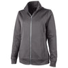 Charles River Women's Grey Seaport Full Zip Performance Jacket