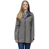 Charles River Women's Grey Atlantic Rain Shell Jacket