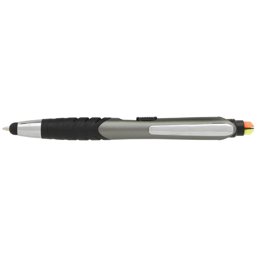 Souvenir Gunmetal Jalan Highlighter Stylus Pen Combo