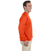 Jerzees Men's Burnt Orange 8 Oz. Nublend Fleece Crew