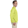 Jerzees Men's Safety Green 8 Oz. Nublend Fleece Crew