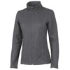 Charles River Women's Grey Heritage Rib Knit Jacket