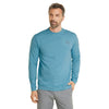 Puma Golf Men's Dusty Aqua Heather Cloudspun Golf Crewneck