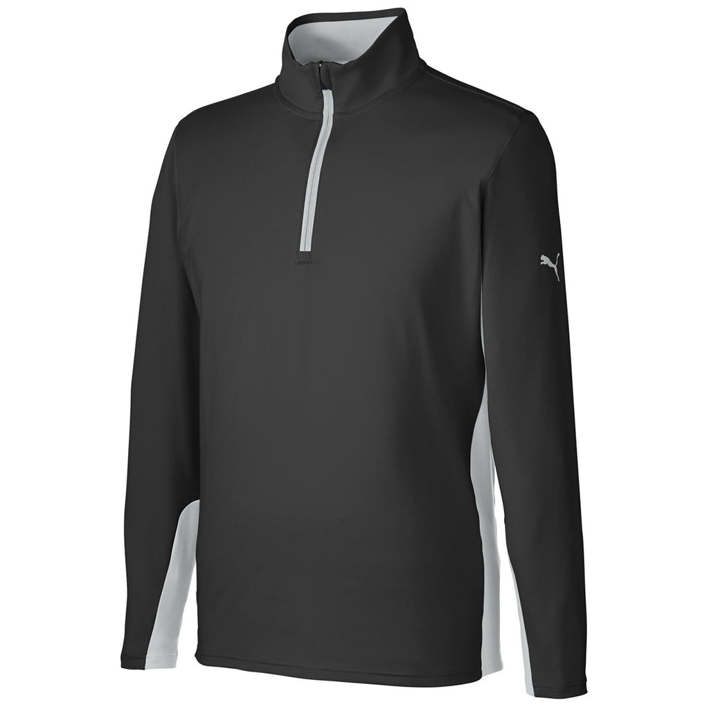 Puma Golf Men's Puma Black Gamer Golf 1/4 Zip