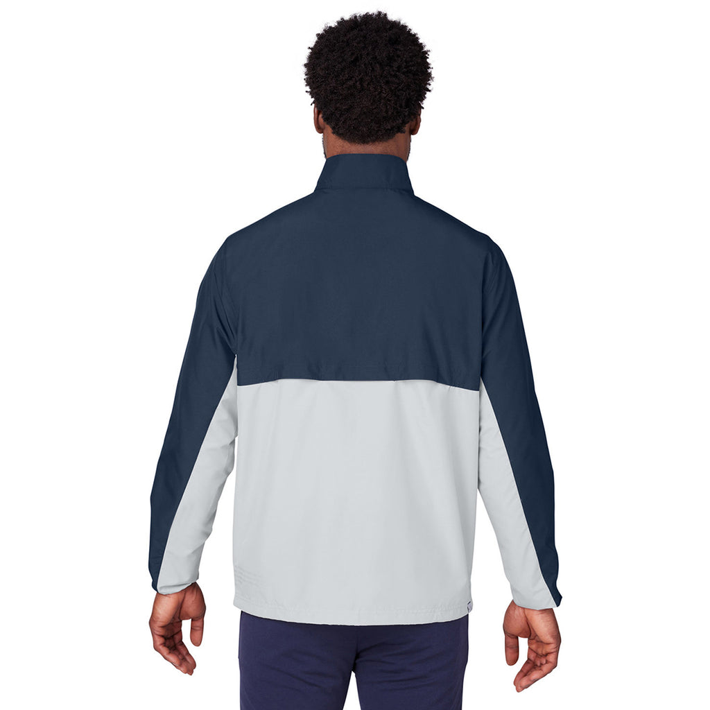 Puma Golf Men's Navy Blazer/High Rise 1st Mile Wind Jacket