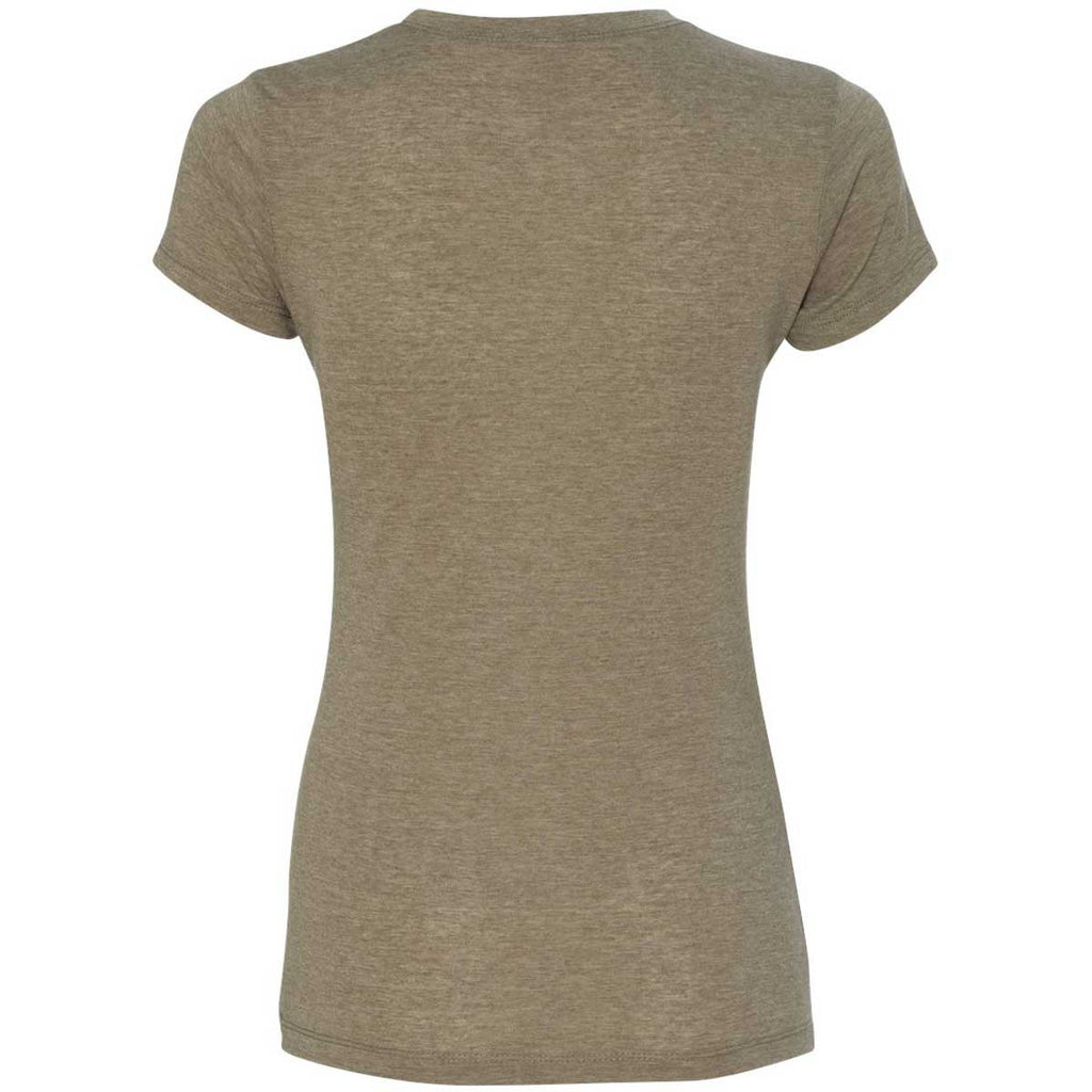 Next Level Women's Sage Poly/Cotton Short-Sleeve Tee