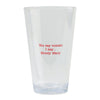 Gemline Clear Soiree Tritan Pint Glass - 16 oz.