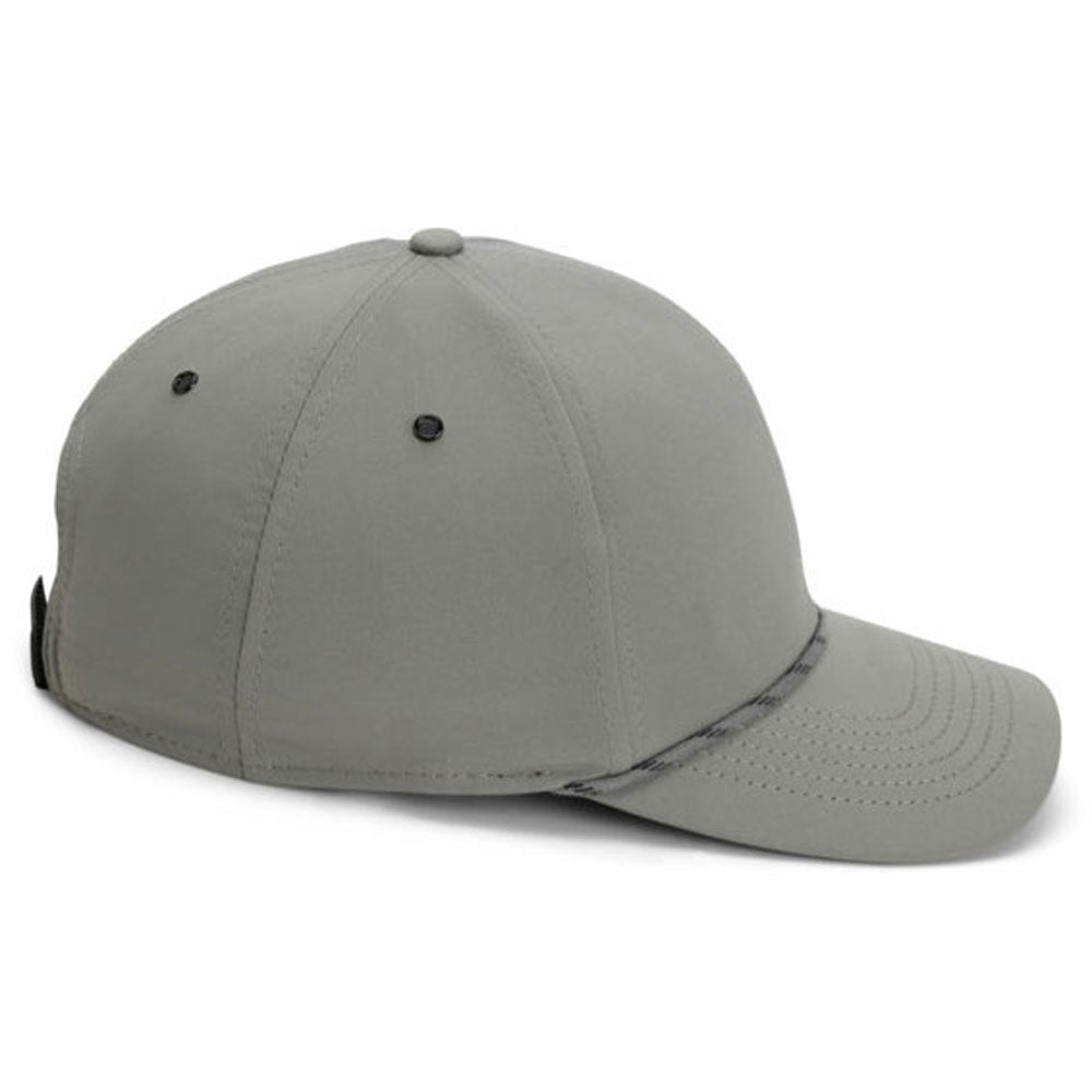 Imperial Grey Habanero 6 Panel Rope Cap