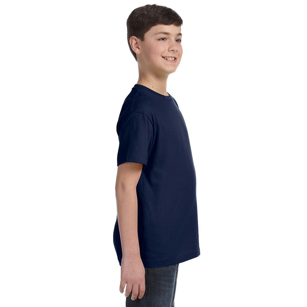 LAT Youth Navy Fine Jersey T-Shirt