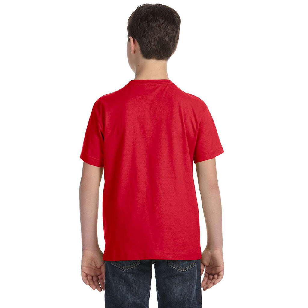 LAT Youth Red Fine Jersey T-Shirt