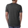 Next Level Men's Charcoal Poly/Cotton Short-Sleeve Crew Tee