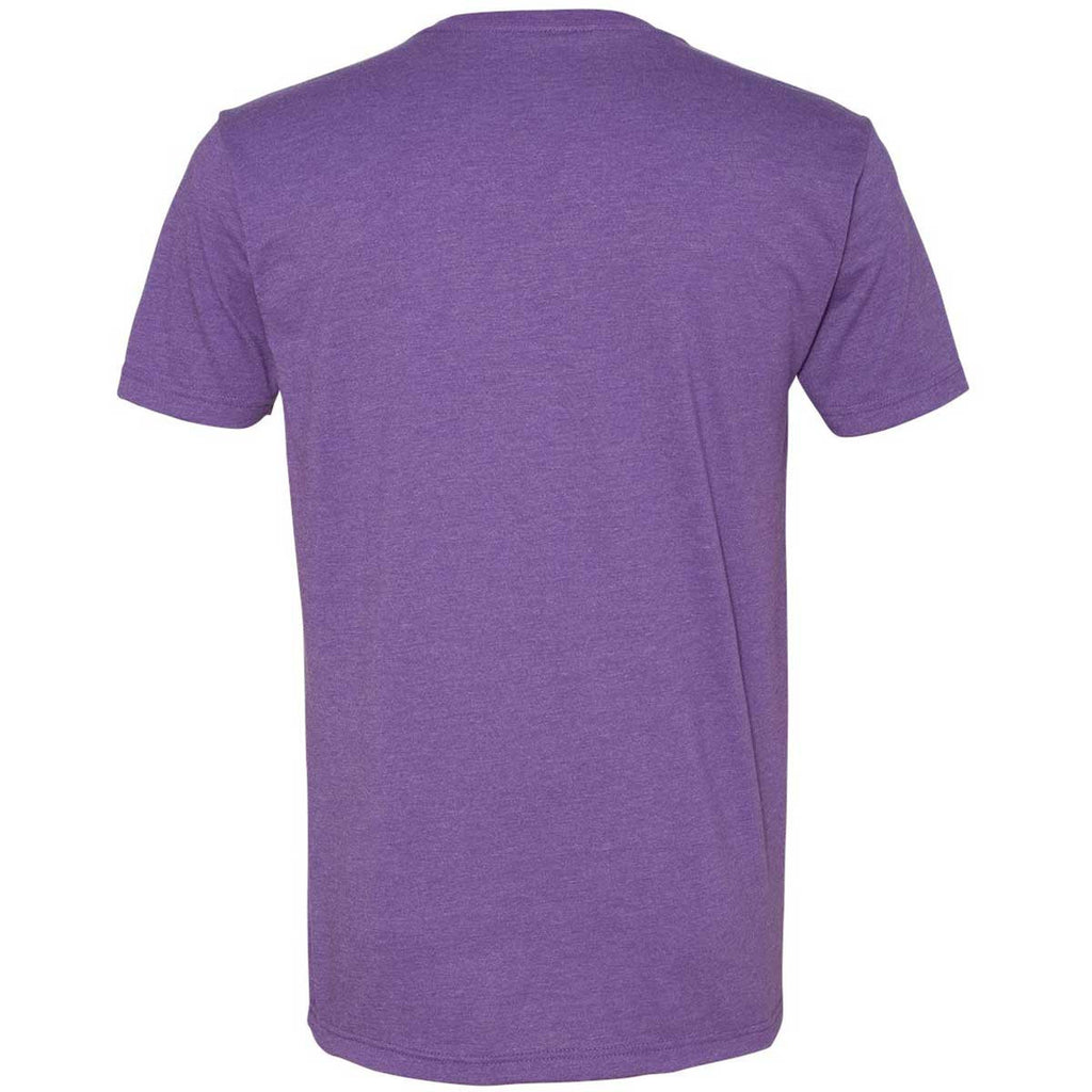 Next Level Men's Purple Rush Premium CVC V-Neck Tee