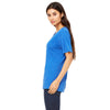 Bella + Canvas Women's True Royal Triblend Relaxed Jersey Short-Sleeve V-Neck T-Shirt