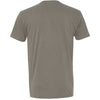 Next Level Men's Warm Grey Premium Fitted Sueded Crew